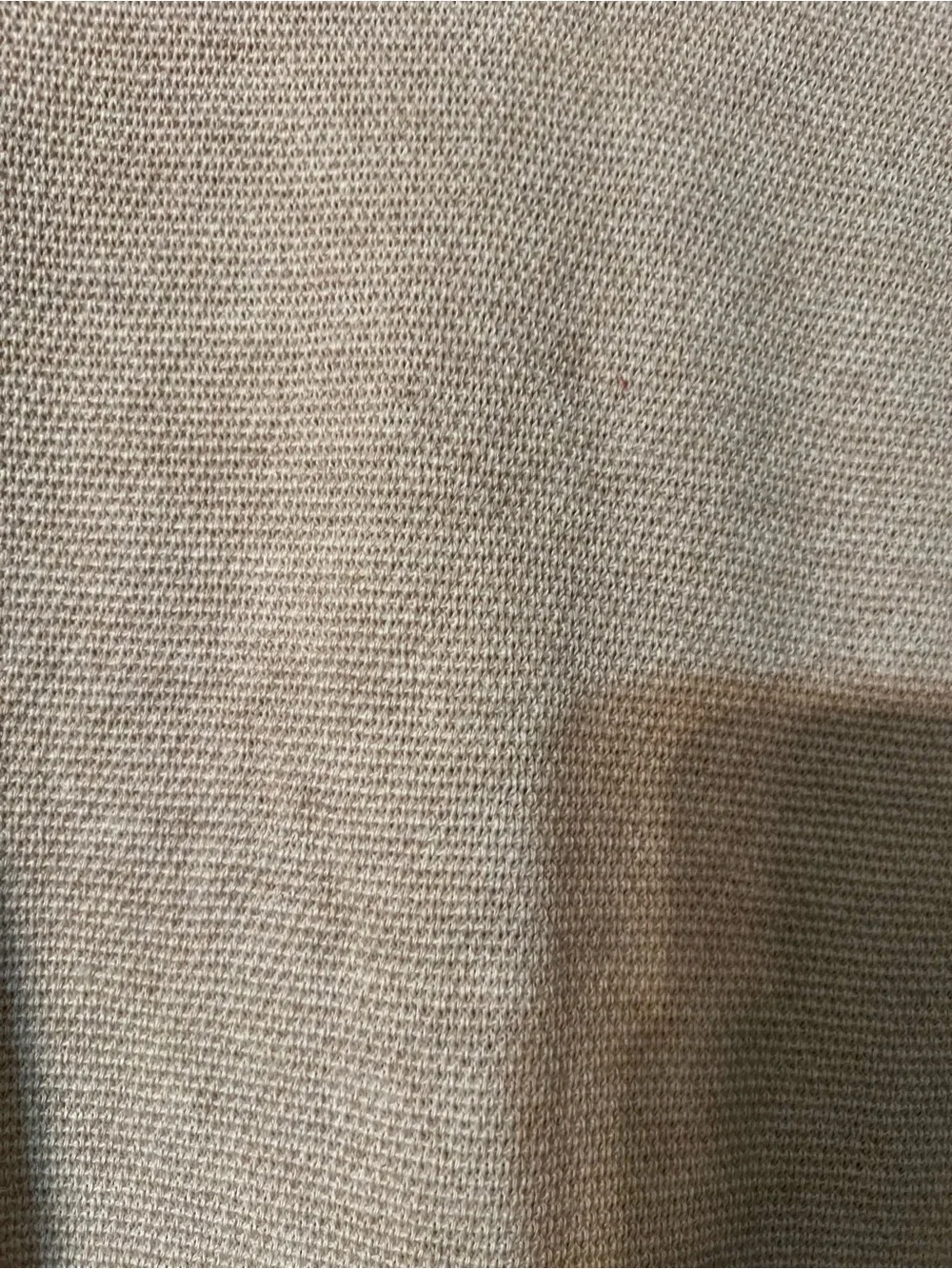 J. Crew Men's Crewneck Sweater in Light Beige